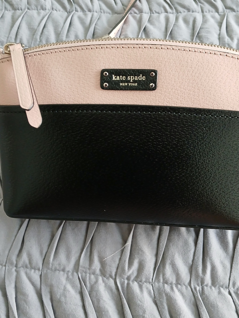 kate spade Two-Tone Pink and Black Dome Crossbody Bag